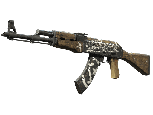 StatTrak™ AK-47 | Wasteland Rebel (Well-Worn)