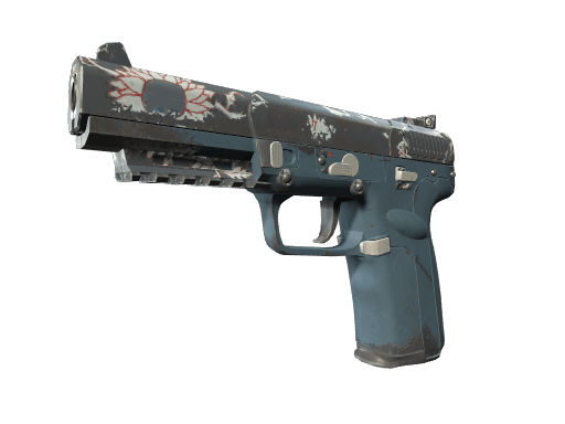 StatTrak™ Five-SeveN | Nightshade (Well-Worn)