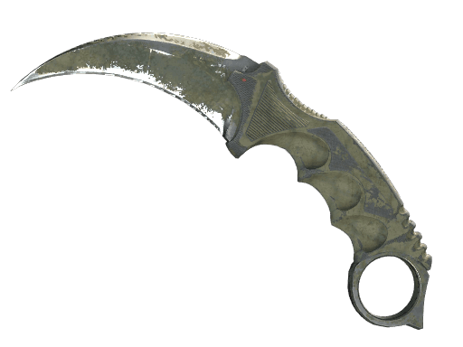 ★ StatTrak™ Karambit | Safari Mesh (Battle-Scarred)
