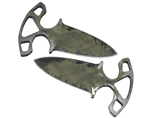 ★ StatTrak™ Shadow Daggers | Safari Mesh (Battle-Scarred)