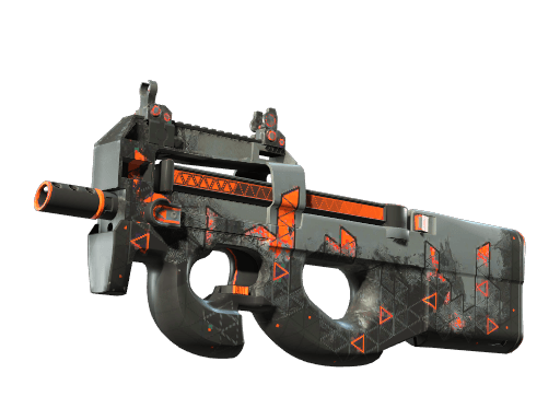 StatTrak™ P90 | Trigon (Minimal Wear)
