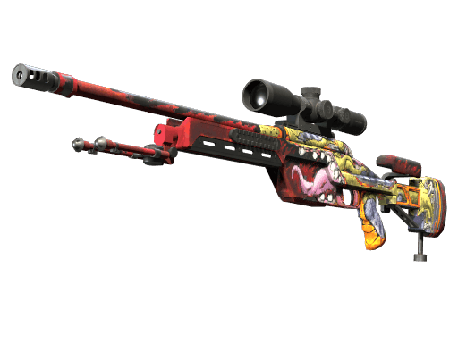 SSG 08 | Bloodshot (Minimal Wear)