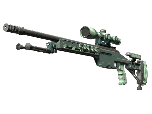 Souvenir SSG 08 | Blue Spruce (Battle-Scarred)