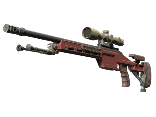 SSG 08 | Red Stone (Factory New)