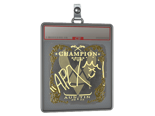 Sticker Slab | apEX (Gold, Champion) | Budapest 2025