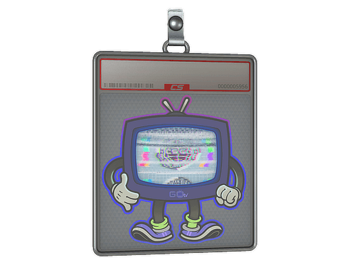 Sticker Slab | Global TV (Lenticular)