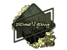 Sticker | sdy (Gold) | Katowice 2019