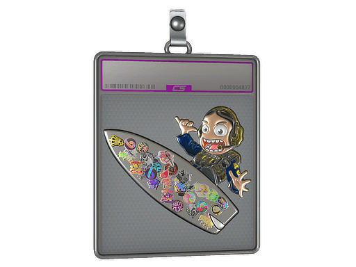 Sticker Slab | Sticker Bomb Surf Ava (Foil)