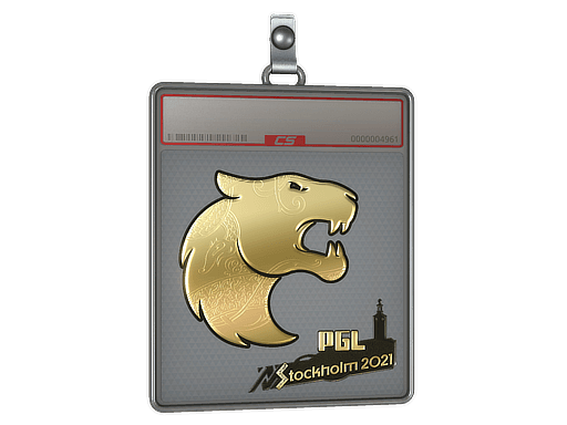 Sticker Slab | FURIA (Gold) | Budapest 2025