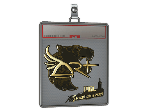 Sticker Slab | arT (Gold) | Stockholm 2021