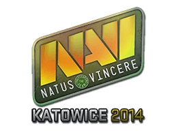 Sticker | Natus Vincere (Holo) | Katowice 2014