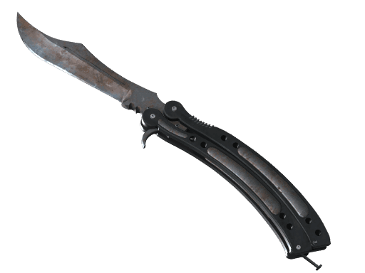 ★ StatTrak™ Butterfly Knife | Rust Coat
